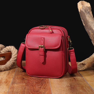 Slim-Fit Crossbody Messenger – Hands-Free Phone & Wallet Organizer